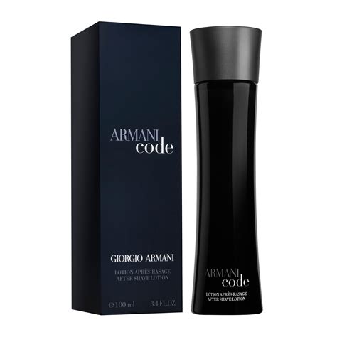 armani code men's aftershave.